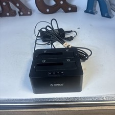 Orico Dual Bay Hard Drive Dock 6629 Used picture