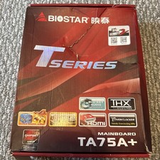 Biostar T-Series Mainboard TA75A+ Brand New Sealed Open Box picture