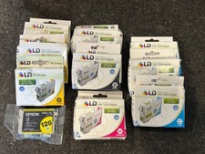 LD Recycled Ink Cartridges Lot of 10 Used In Epson Stylus & Workforce Printers🔥 picture