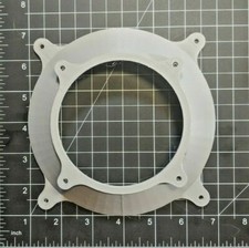 140mm to 92mm Fan Adapter Flow Converter PC Mod Custom Panel Hose Mount Flange picture