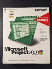 Microsoft Project 2000 Special Version Upgrade Windows 95 Or Later - New Sealed picture