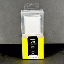 KANEX CABLE MINI DISPLAYPORT TO DVI ADAPTER FOR MACBOOK IADAPTDV - WHITE picture