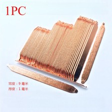 1PC length 60-200mm Flat Heat Pipe for Cooling Laptop CPU GPU Heatsink 9*1mm picture