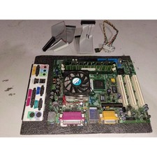 vintage Motherboard Socket 370 with Celeron 1.30 Ghz 256MB picture