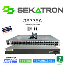 🔀 HPE J9772A 2530-48G-PoE+ Managed Switch • 48× PoE+ Gigabit + 4× SFP ⚡FastShip picture