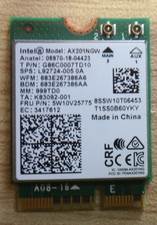 Genuine Intel Wi-Fi Wireless Adapter L92724-005 AX201NGW picture