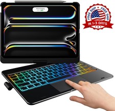Funda con teclado táctil para iPad Pro de 11 pulgadas (M5 2025 / M4 2024) NEW US picture
