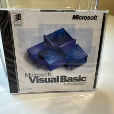 Microsoft Visual Basic 5.0 Deluxe Learning Edition  CD-ROM Disc Only Sealed picture