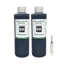 Refill Ink Kit Black Pigment Ink for HP 981 981A 981X-Premium Ink Refill 2X250ml picture