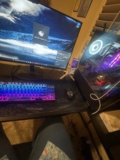 Custom Gaming PC RGB Lighting Black Tower Gaming Desktop picture