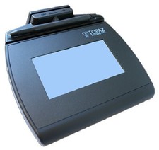Topaz TM-LBK755-HSB-R SignatureGem LCD 4x3 with MSR Signature Capture Pad picture