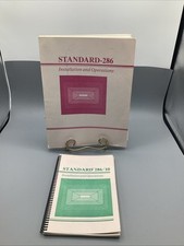 (2) Vintage 1980’s Standard-286 & Standard 286/10 Installation & Operations Book picture