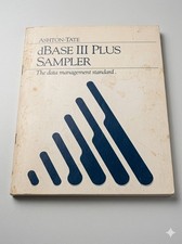 Vintage Ashton-Tate dBASE III Plus Sampler DOS 5.25 Floppy Disks IBM PC Software picture