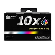Eurotone 10x Ink Cartridge Compatible for Brother LC3233 Multicolor PLUS25 picture