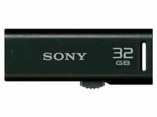 SONY USB memory USB2.0 32GB black USM32GR B [domestic regular JAPAN picture