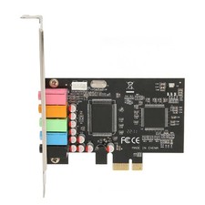 PCIE 5.1 Sound Card 6 Channel Surround Sound Playback Recording 24bit 48KHz picture
