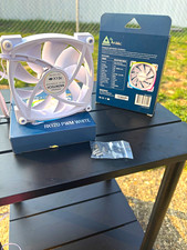 MONTECH RX120 PWM WHITE 120mm ARGB White Case Fan 4-Pin 59 CFM 1600RPM picture