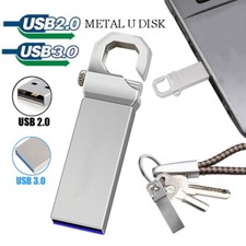 USB 3.0/2.0 Metal Memory Stick Swivel Key Flash Drive 64GB 32GB 16GB Pen Drive picture