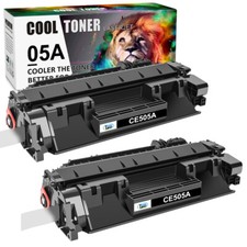 2 Pack CE505A Toner Cartridge For HP 05A LaserJet P2035 P2035N P2055DN P2050 picture