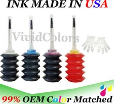 4x30ml K,C,M,Y Premium Universal Bulk Ink Refill Kit for HP Printer Cartridges picture