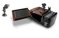 AutoExec Reach Desk Front Seat Car Desk for Your Vehicle  Suction Phone Mount picture