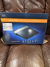 MINT Cisco Linksys E2500 4-Port Advanced Dual-Band N600 Wireless Router w/ Box picture