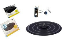 Kensington WindFall Pivot Table + Pivot Track Combo Pack Jet BLACK Both  BNIB  picture