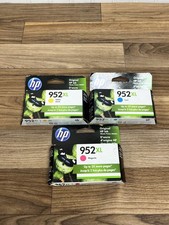 3PK Genuine HP 952XL High Yield Color Inks Cartridges OfficeJet 8210 8720 8730 picture