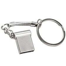 Super Mini Metal USB Flash Drive 8GB 16GB 32GB 64GB 128GB Memory Stick U Disk picture