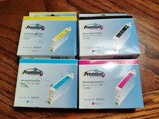 Replacement 4 Pack Yellow Cyan Black Magenta Cartridges Epson Stylus C88 CX3800 picture