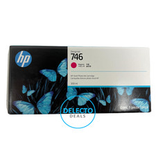GENUINE HP 746 300-ml Magenta DesignJet Ink Cartridge, P2V78A SEALED BOX 2028 picture