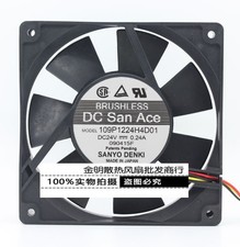 1PCS Sanyo 12025 109P1224H4D01 24V 0.24A 3-wire Inverter Cooling Fan picture