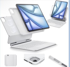 ESR for iPad Air 11/Pro 5th, 4th 11 Inch Case Keyboard, MultiMode Magnetic Stand picture