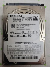 Toshiba MK1652GSX 160GB 2.5” SATA Hard Drive HDD - HDD2H03 - 5400PM picture