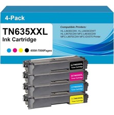 TN635XXL Super High Yield Toner Cartridge HL-L8430CDW, HL-L8430CDWT, HL-L8570CDW picture