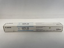 Genuine OEM Canon GPR-36 Cyan Toner Cartridge 3783B003 C2020 C2025 Sealed picture