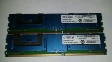 2 x Crucial 2GB ECC Fully Buffered DDR2 667 PC2 5300 Server Memory CT25672AF667 picture