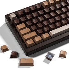 OHY XVX Shine Through Keycaps 133 Keys Cherry Profile Double Shot PBT Keycaps... picture