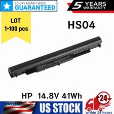 LOT 1-100 HS03 HS04 Battery for HP Spare 807957-001 807956-001 HSTNN-LB6V 41wh picture
