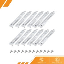 12PCS Silvery PCI Slot Cover Dust Filter Blanking Plate Bracket Expansion picture