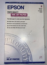 Epson Photo Quality Ink Jet Paper 11.0” X 17.0”    90 Sheets open box picture
