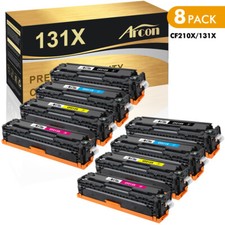 8x CF210A 131A 131X Set Toner for HP LaserJet Pro 200 Color MFP M276nw M251nw picture