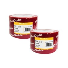 100 PC PioData 52X 700 MB 80 MIN CD-R Logo Top Blank Disc Media 831-800SA picture