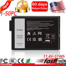 Lot 50 7WNW1 Laptop Battery For Dell Latitude 7424 5424 5420 Rugged Extreme picture