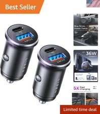 LISEN 69W USB C Car Charger Fast Charging Adapter Mini picture