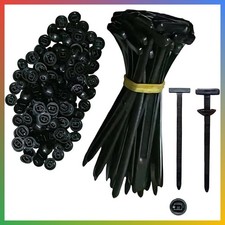 50PCS Nylon Universal Cable Tie Buckle, Heavy Duty Self-Locking Nylon Zip Ties H picture