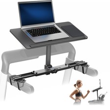 Black Universal Wooden Laptop Treadmill Desk with Tilt, STAND-TDML4R picture