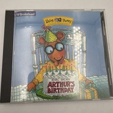 Living Books Marc Brown Arthur's Birthday Broderbund PC Mac CD-ROM Software picture