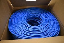 Wolf Cables CAT6 Plenum Bulk Ethernet Cable 1000FT 23AWG UTP CCA 550MHz Network picture