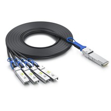 10Gtek 100G QSFP28 to 4X 25G SFP28 Breakout DAC Passive Direct Attach Copper picture